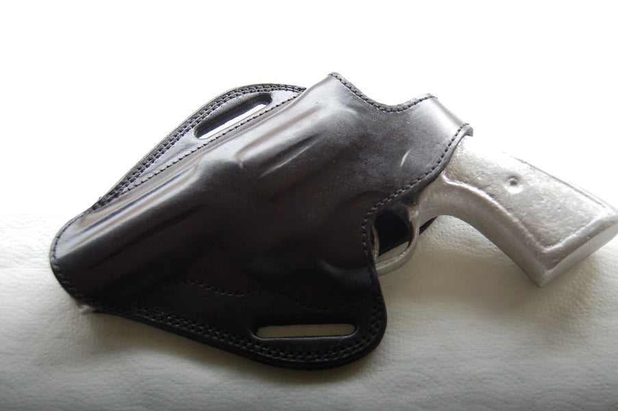 Cal38 Leather owb belt Holster For Colt King Cobra 357 Magnum 4