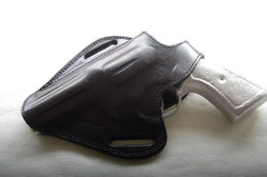 Cal38 Leather owb belt Holster For Colt King Cobra 357 Magnum 4" Barrel