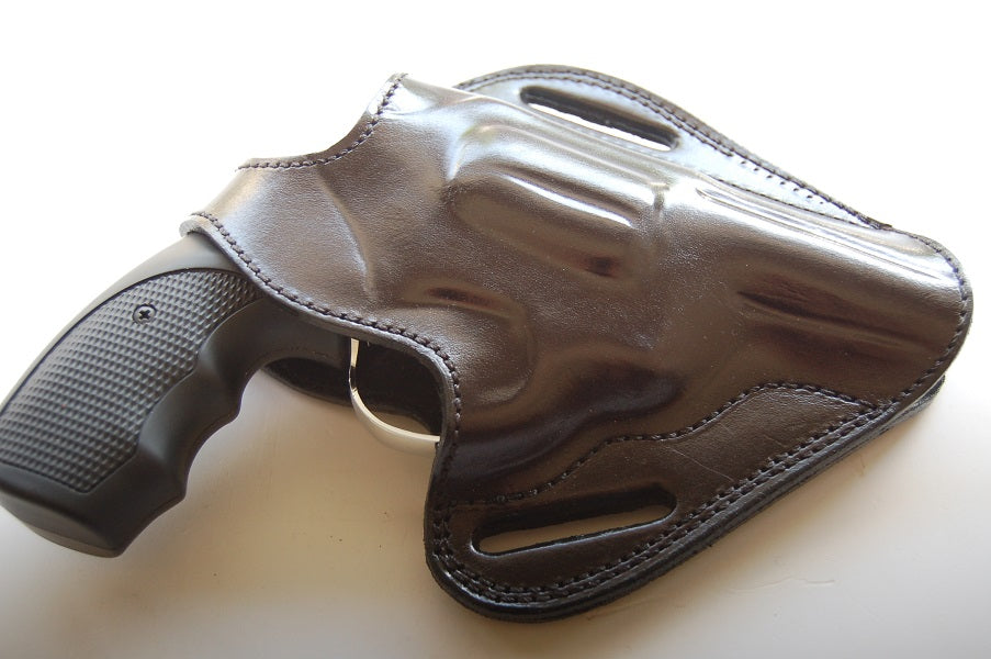 Cal38 | Leather Belt owb Holster For Taurus 38 special 3 barrel  