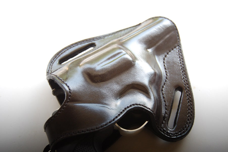 Cal38 | Leather Belt owb Holster For Taurus 38 special 3 barrel  