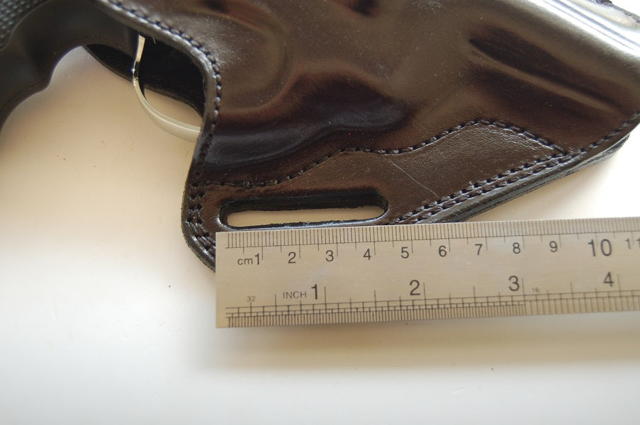 Cal38 | Leather Belt owb Holster For Taurus 38 special 3 barrel  