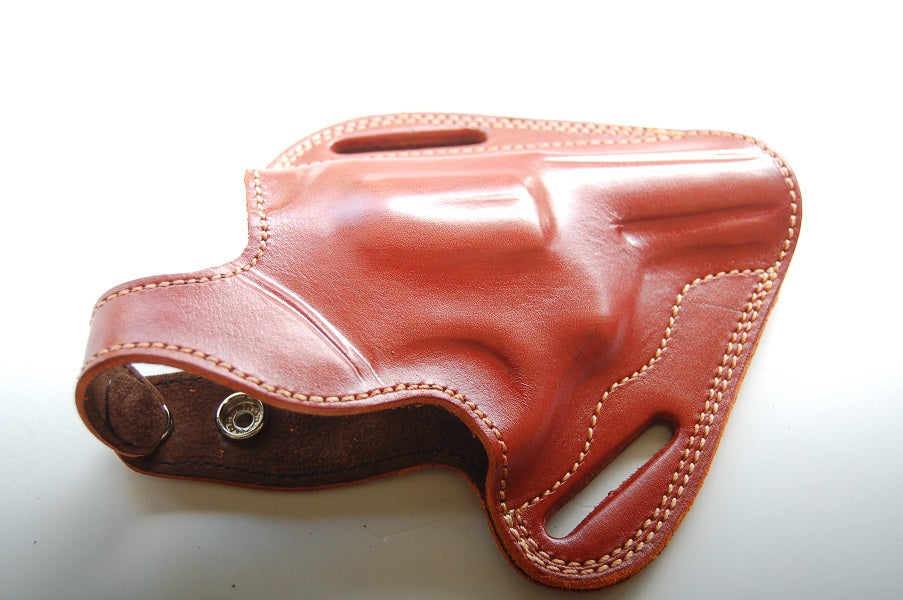 Cal38 | Leather Belt owb Holster Smith and Wesson K Frame 38 Special 