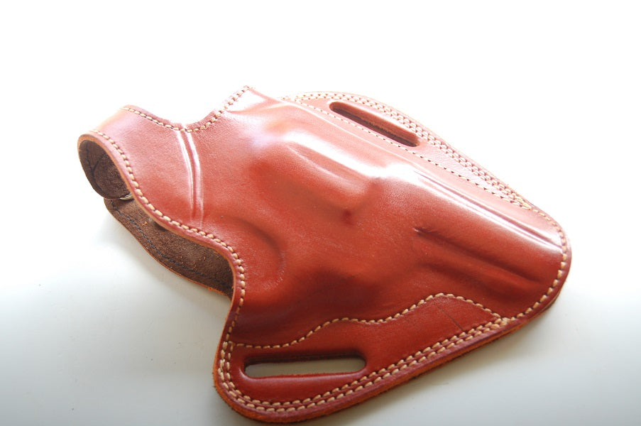 Cal38 | Leather Belt owb Holster Smith and Wesson K Frame 38 Special 