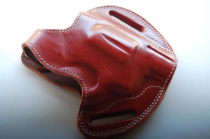 Handcrafted Leather Belt Holster for Taurus 38 special 2 inch Barrel