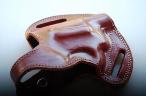 Leather Belt owb Holster For  EAA Windicator 38 Special 2 inch Barrel