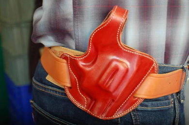 Handcrafted Leather Belt Holster for Taurus 38 special 2 inch Barrel