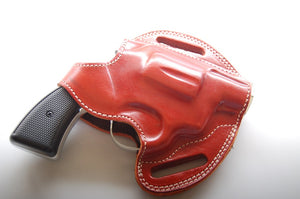 Leather Belt owb Holster For Charter Arms Undercover 38 Special 2 inch