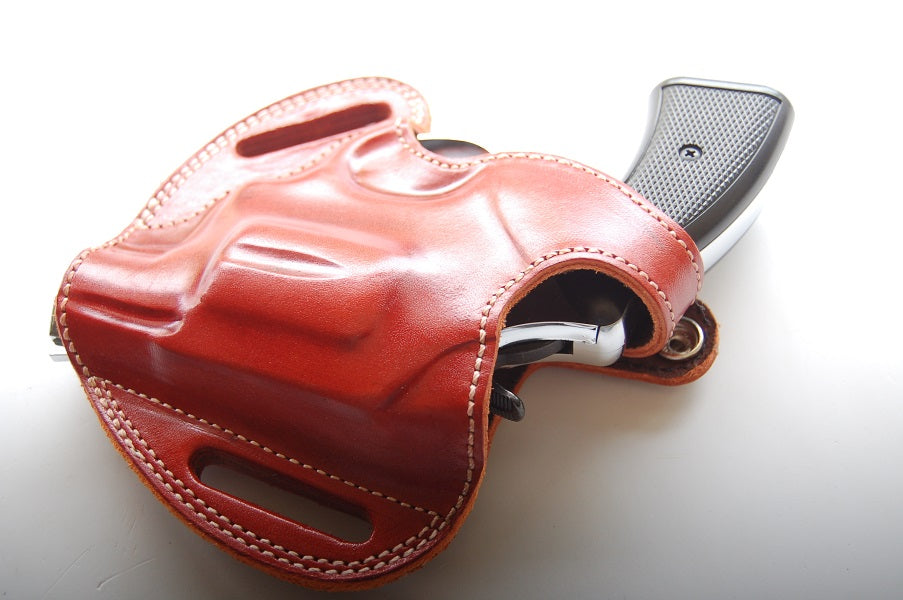 Leather Belt owb belt Holster For Taurus 85 38 special