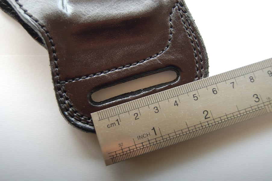 Cal38 | Leather Belt Slide Holster For Heckler & Koch usp compact 40SW