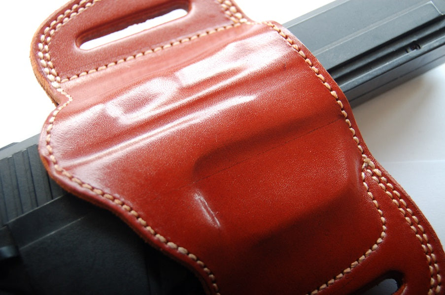 Handcrafted Leather Belt Slide Holster For Heckler & Koch P30L