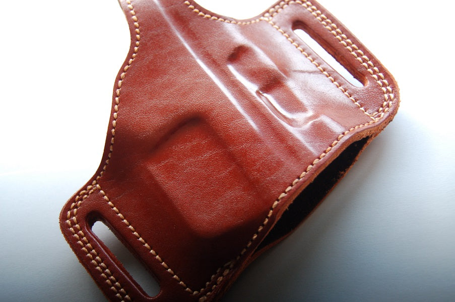 Cal38 | Leather Belt owb Holster For Heckler & Koch usp compact 40SW