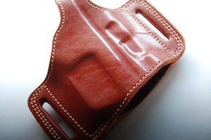 Cal38 | Leather Belt owb Holster For Heckler & Koch usp compact 40SW