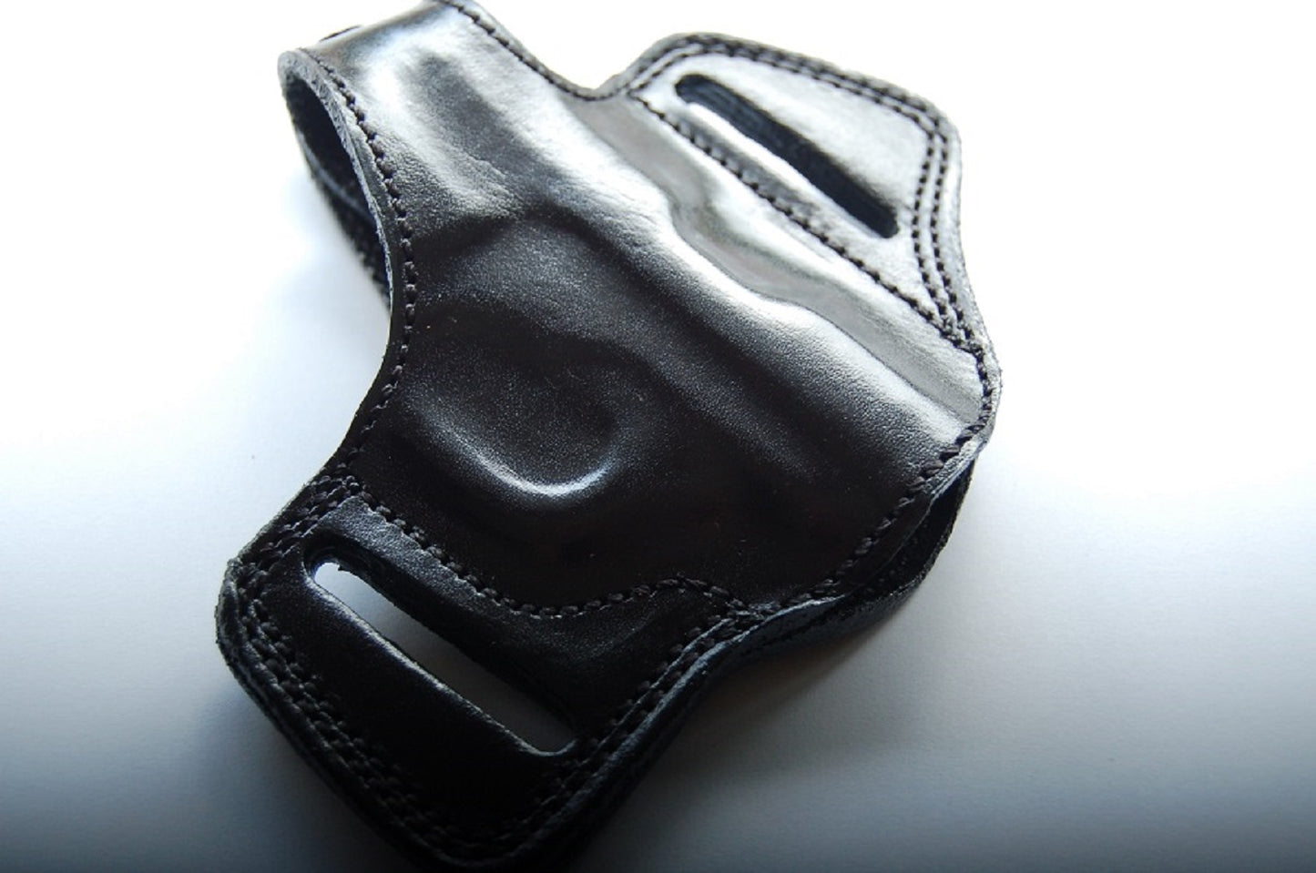 Leather Belt owb Holster For Colt Mustang 380 Pocketlite