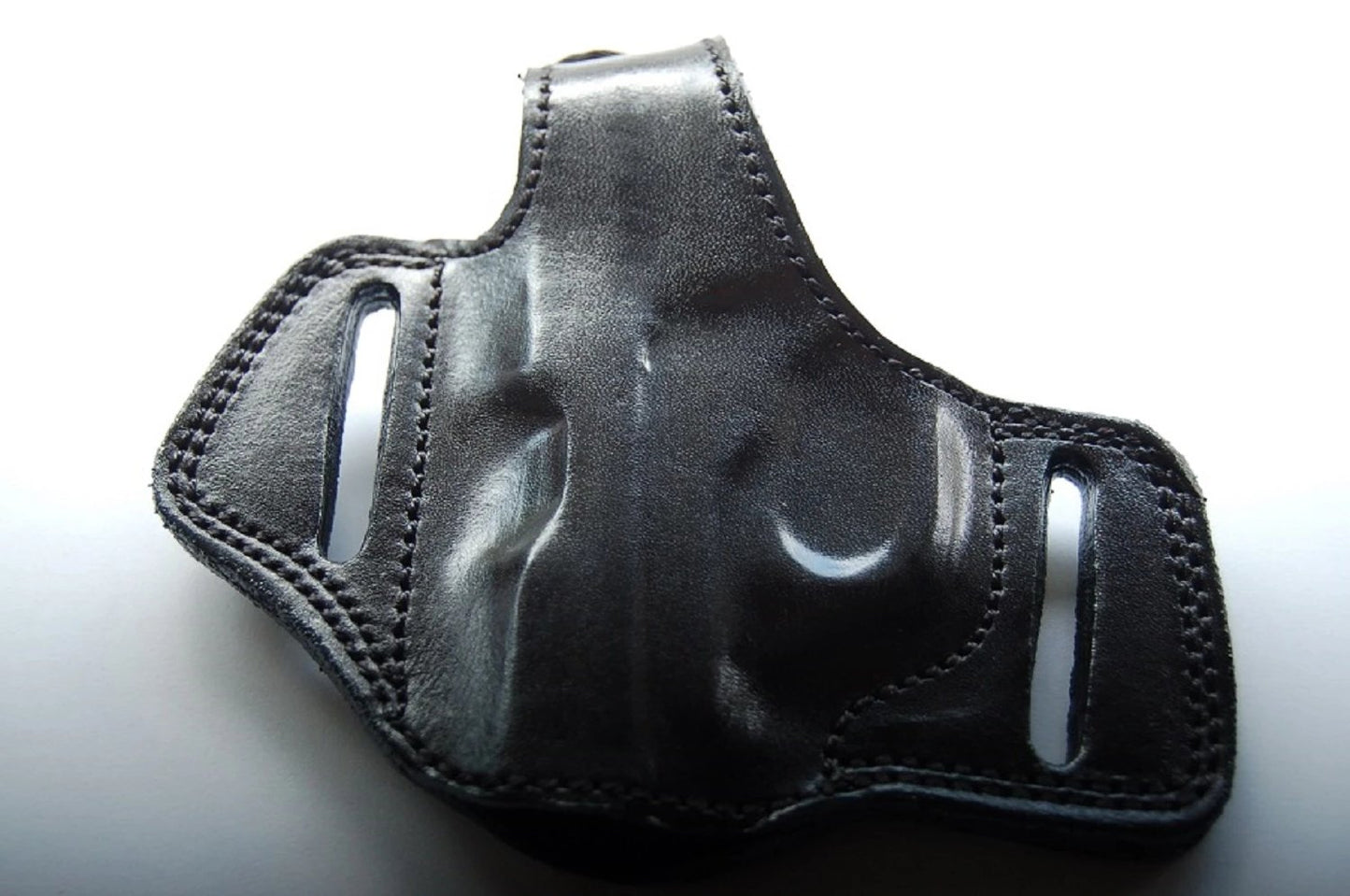 Cal38 | Leather Belt owb Holster Colt Mustang 380 Pocketlite