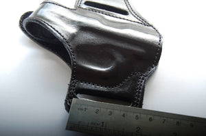Cal38 | Leather Belt owb Holster Colt Mustang 380 Pocketlite