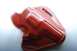Leather Belt owb belt Holster For Taurus 605 357 Magnum 3 inch Barrel