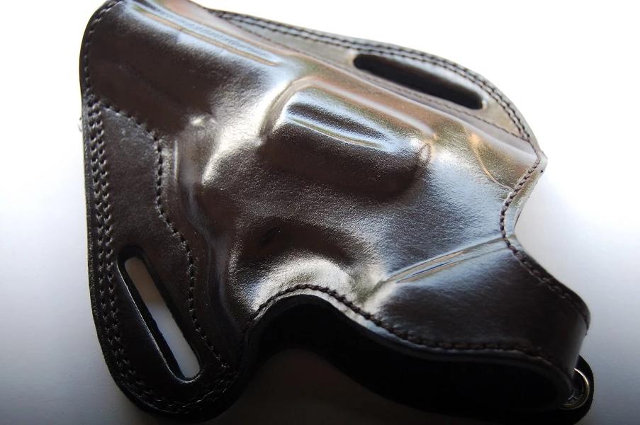Cal38 | Leather Belt owb Holster For Taurus 38 special 3 barrel  