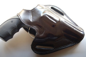 Leather Belt owb belt Holster For Taurus 605 357 Magnum 3 inch Barrel