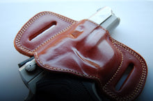 Load image into Gallery viewer, Leather Belt Slide Holster For Smith and Wesson 6906