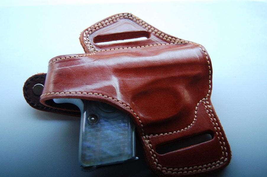 Leather Belt owb Holster For Cz Ceska 6.35