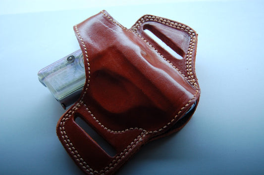 Leather Belt owb Holster For Cz Ceska 6.35