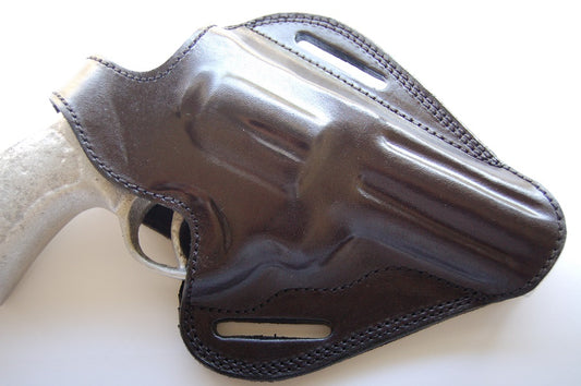 Cal38 Leather Belt Holster for Taurus Tracker 44 Magnum 4" Barrel