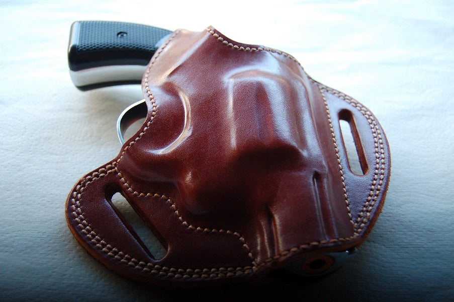 Leather Belt owb Holster for Colt Cobra 38 Special Revolver 2 inch