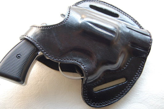 Leather Belt owb Holster for Colt Cobra 38 Special Revolver 2 inch