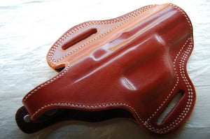 Cal38 | Leather Belt OWB Holster for Ruger P95