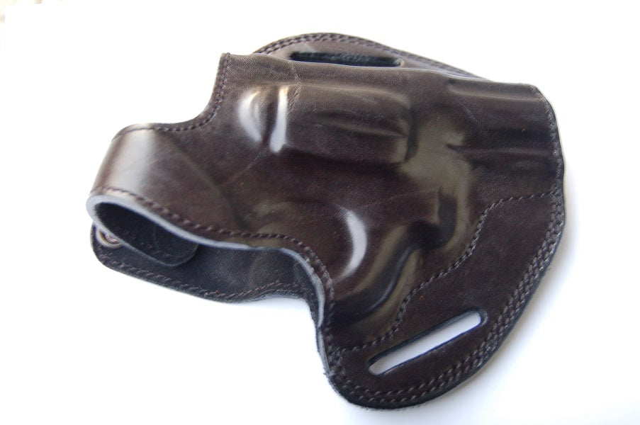 Cal38 Leather Holster for Smith and Wesson 44 Magnum Snub Nose Revolver