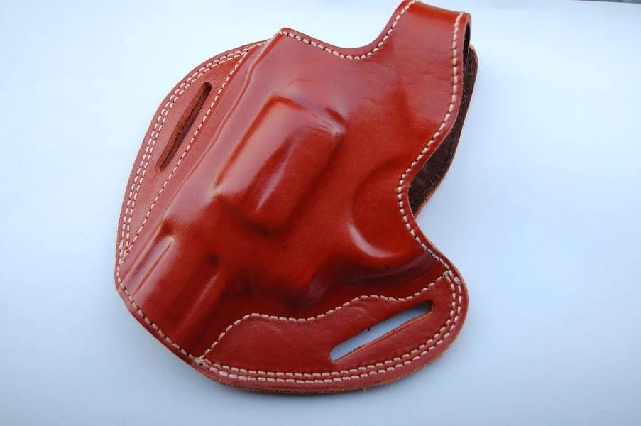 Cal38 Leather | Holster for Smith and Wesson 44 Magnum Snub Nose Revolver