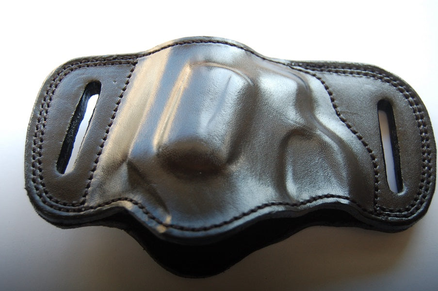 Leather Belt Slide Holster For Ruger SP 101 357 Magnum Snub Nose