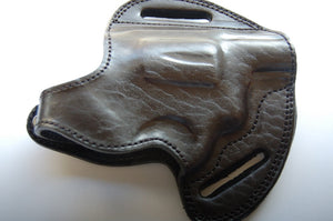 Handcrafted Leather Belt Holster for Ruger SP101 Standard .357 Magnum Revolver