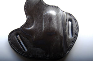 Handcrafted Leather Belt Holster for Ruger SP101 Standard .357 Magnum Revolver