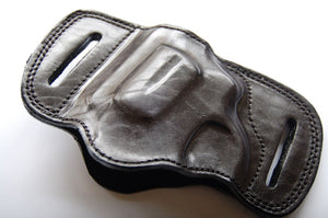 Handcrafted Leather Belt Slide Holster For Charter Arms Pitbull 40,45Acp Revolver