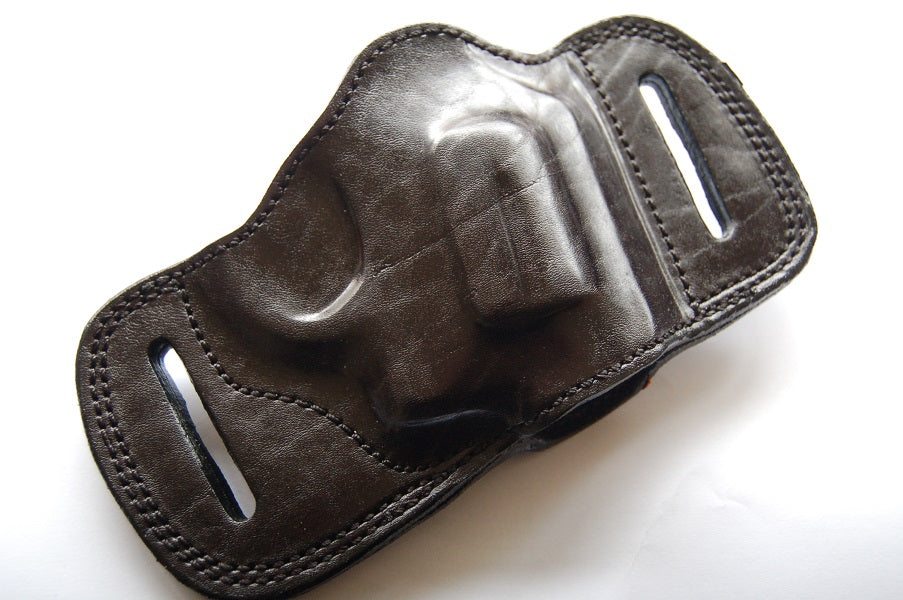 Handcrafted Leather Belt Slide Holster For Charter Arms Pitbull 40,45Acp Revolver