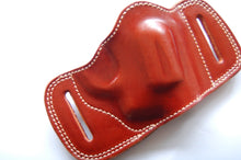 Load image into Gallery viewer, Handcrafted Leather Belt Slide Holster For Charter Arms Pitbull 40,45Acp Revolver