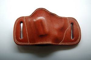 Handcrafted Leather Belt Slide Holster For Charter Arms Pitbull 40,45Acp Revolver