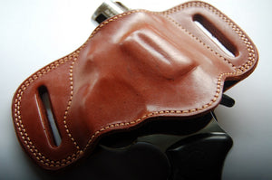 Handcrafted Leather Belt Slide Holster for Taurus 856 38 Special