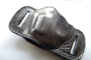 Handcrafted Leather Belt Slide Holster For Charter Arms Pitbull 40,45Acp Revolver