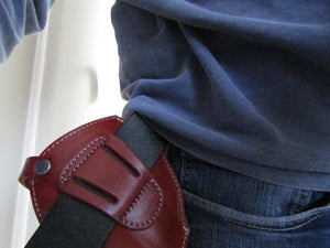  Leather Two Position Handmade Holster For Taurus Model 85 I Cal38 Leather 