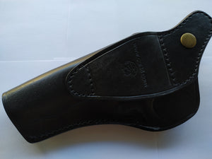  Cal38 | Leather Cross Draw Holster For Smith and Wesson 686 4 inch Barrel