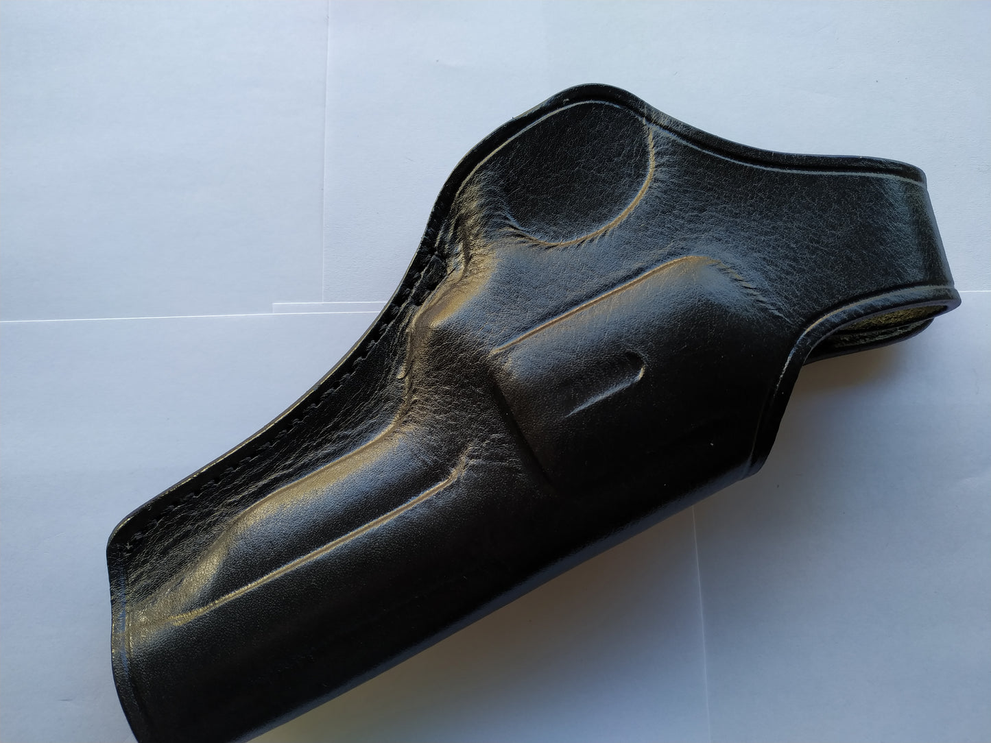 Cal38 | Leather Cross Draw Holster For Smith and Wesson 686 4 inch Barrel