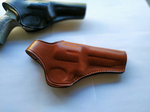  Cal38 | Leather Cross Draw Holster For Smith and Wesson 686 4 inch Barrel