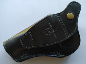 Cal38 | Leather Cross Draw Holster For Smith and Wesson 686 3 inch Barrel