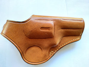 Cal38 | Leather Cross Draw Holster For Smith and Wesson 686 3 inch Barrel