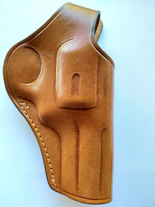 Cal38 | Leather Cross Draw Holster For Smith and Wesson 686 3 inch Barrel