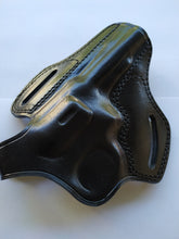 Load image into Gallery viewer, Leather Belt Holster for Smith and Wesson 38 Special ctg 4 Barrel (R.H)