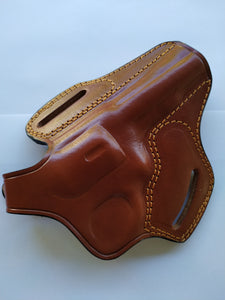 Leather Belt Holster for Smith and Wesson 38 Special ctg 4 Barrel (R.H)