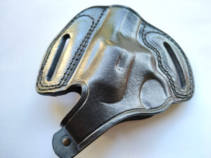 Leather Belt owb Holster For Smith and Wesson Model 36 38 special (R.H)